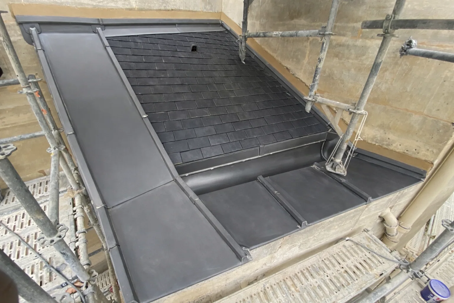 Ardoises — chantier VionCouverture