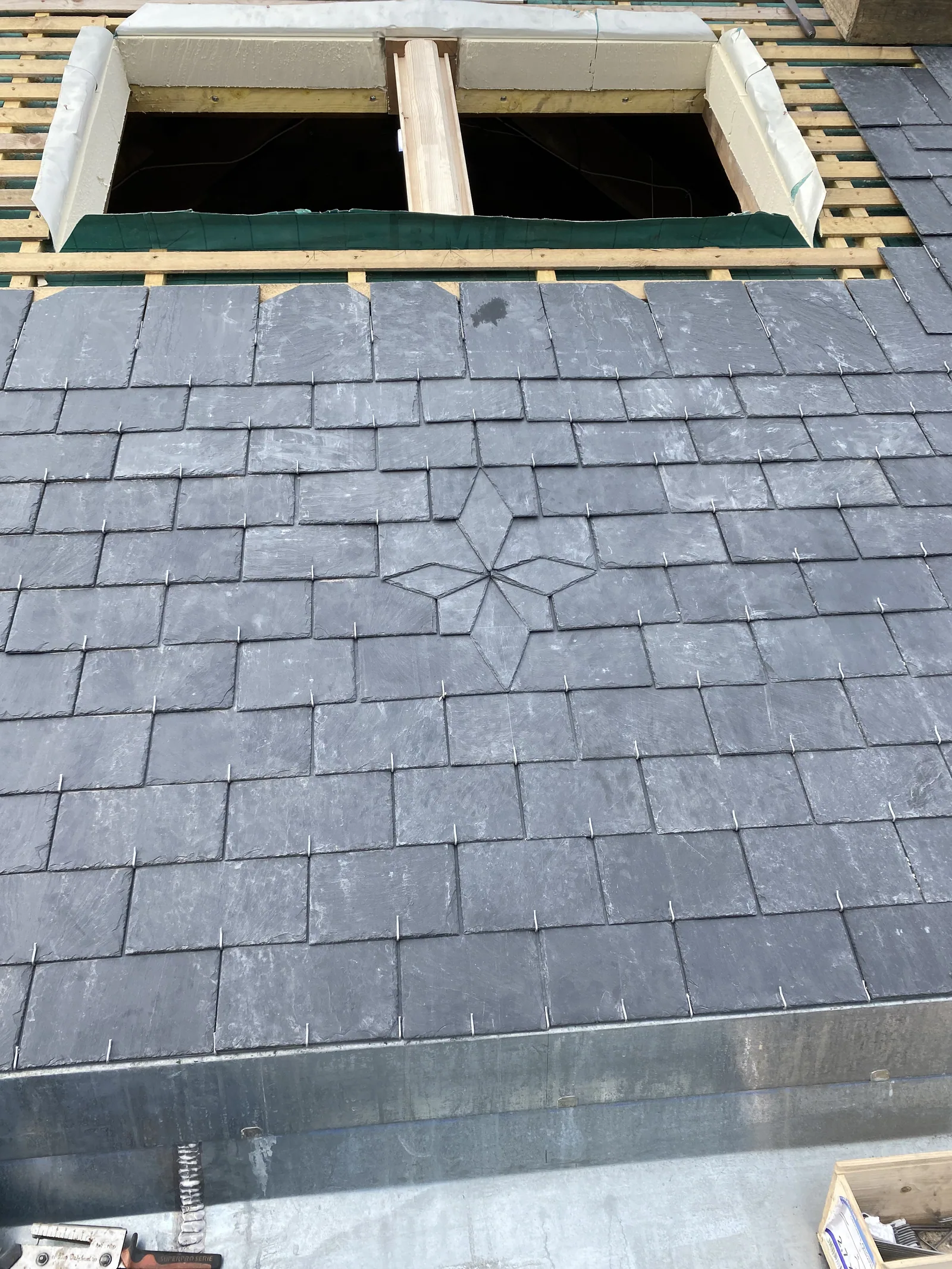 Ardoises — chantier VionCouverture