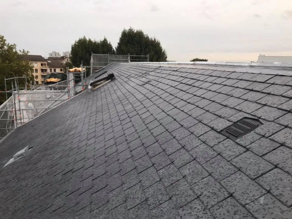 Ardoises — chantier VionCouverture