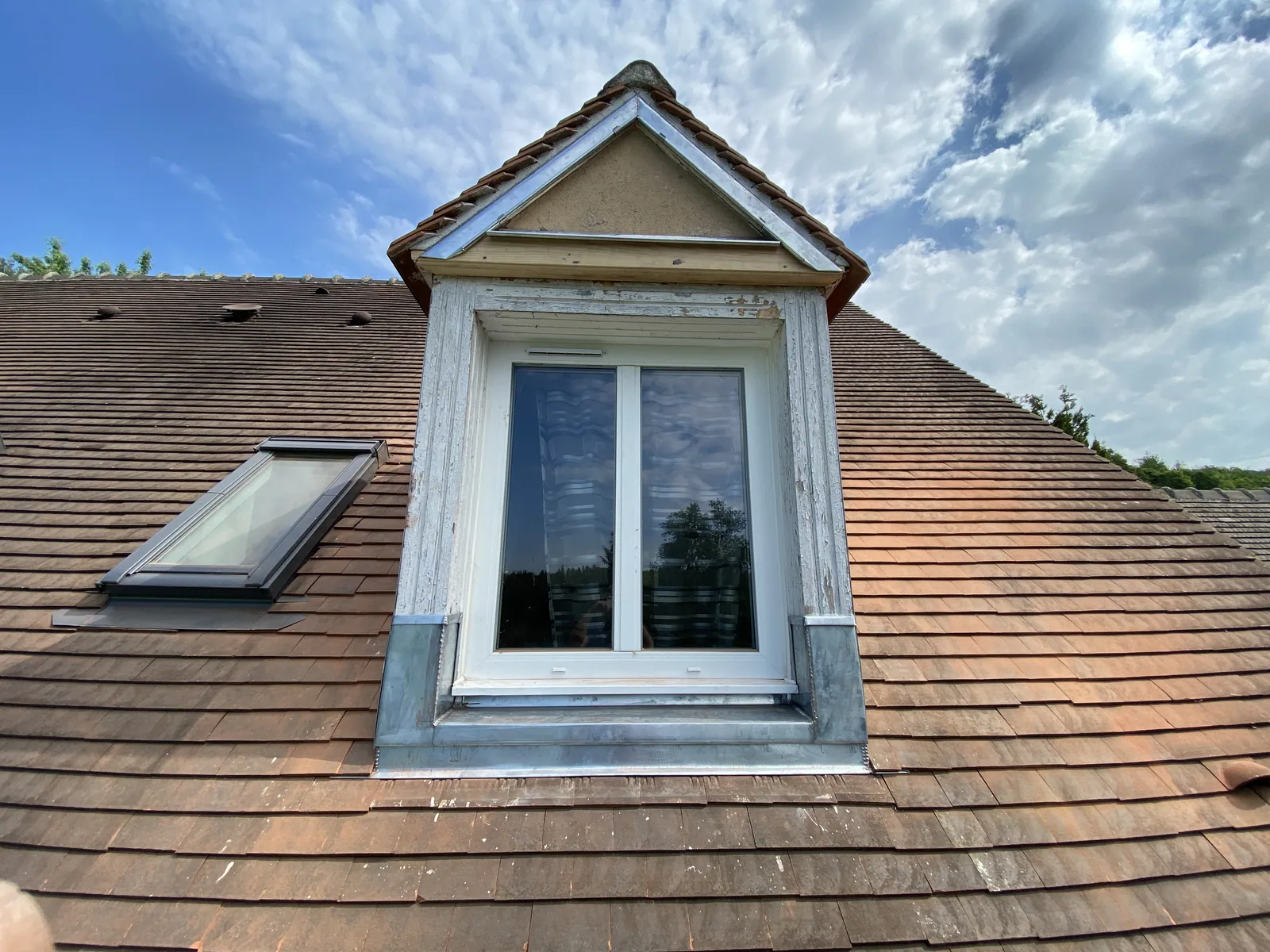 Zinc — chantier VionCouverture