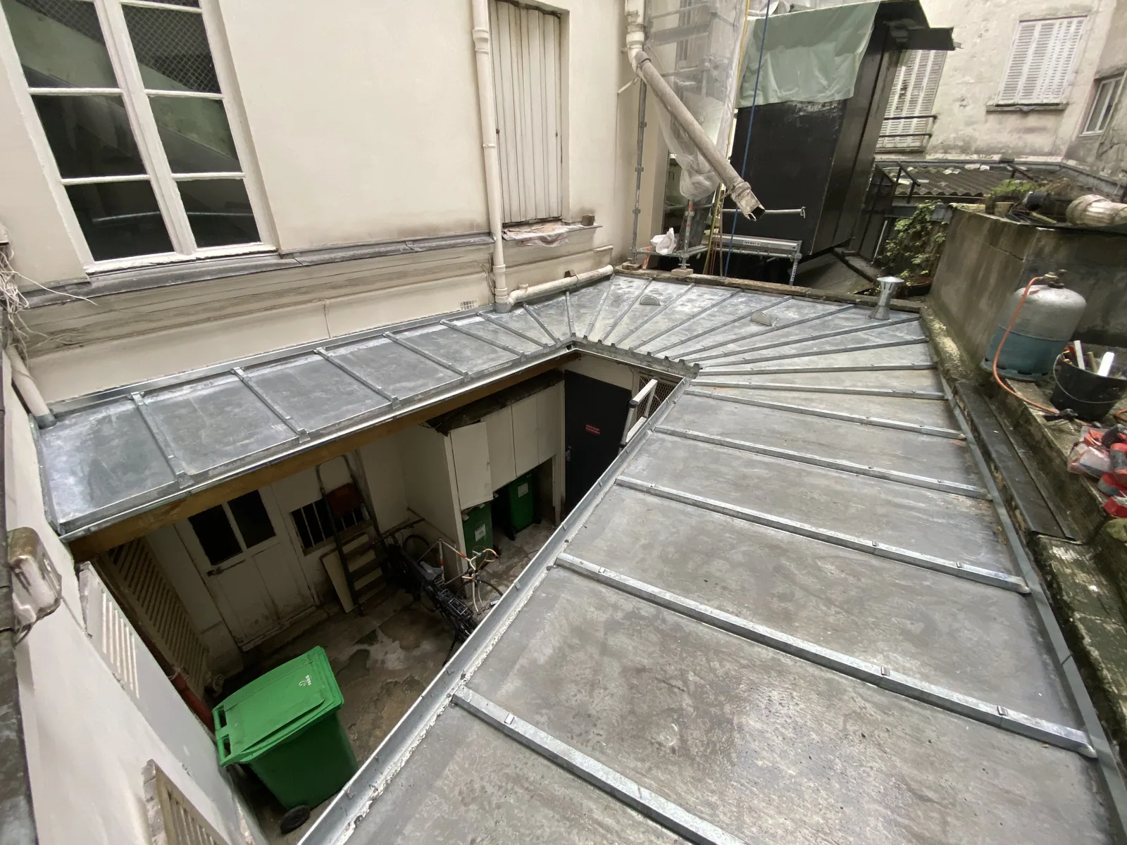 Zinc — chantier VionCouverture