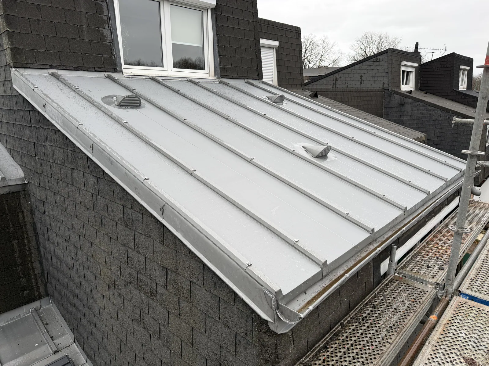 Zinc — chantier VionCouverture